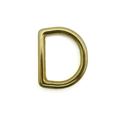 Anneau  en  D moulé 1.5" brass