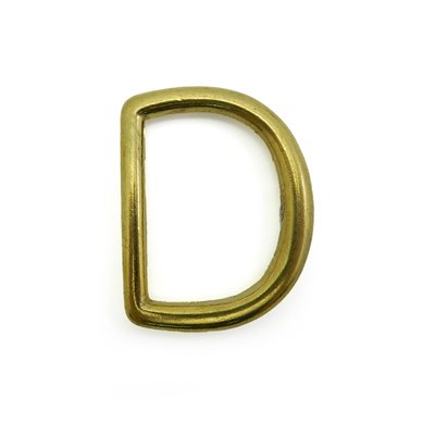 Anneau en D moulée 1" 3/4 brass
