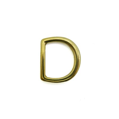 Anneau en D moulée 1" brass/laiton
