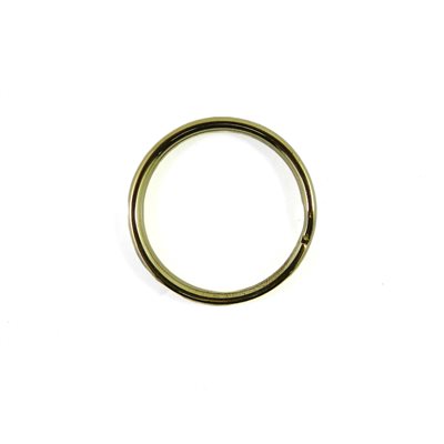 Anneau porte-clefs or 32mm 