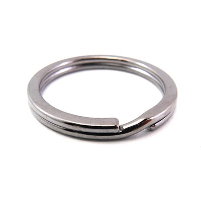 Key ring 32mm Nickel