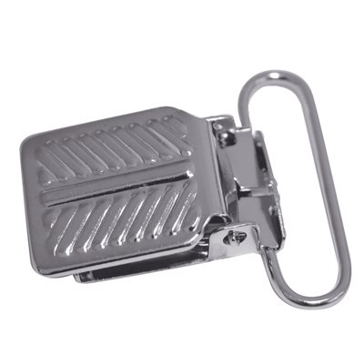 Attache à bretelles 3/4 nickel  