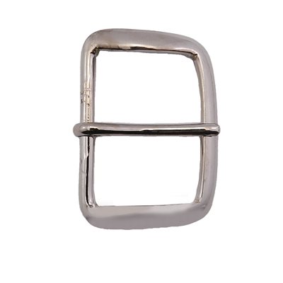 Boucle simple 1"1/2, nickel.