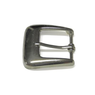 Boucle simple 1"1/4 (32mm), nickel.
