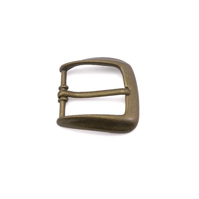 Boucle 1"1/8 ( 28mm) laiton antique.