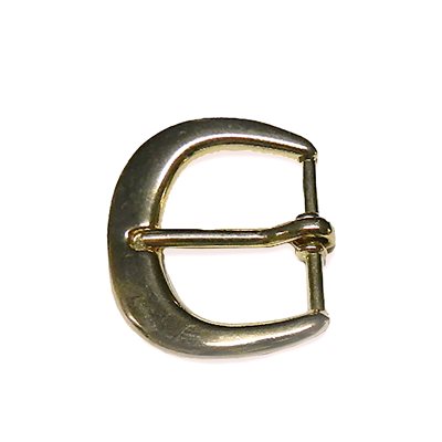 Boucle 1"(25mm), dorée.
