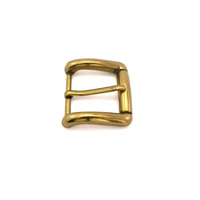 Buckle 11/8 gold colored brass 