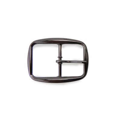 Boucle double 1"1/4 (32mm), gun métal.