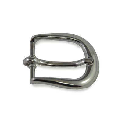 Boucle simple 1"1/4, nickel. 
