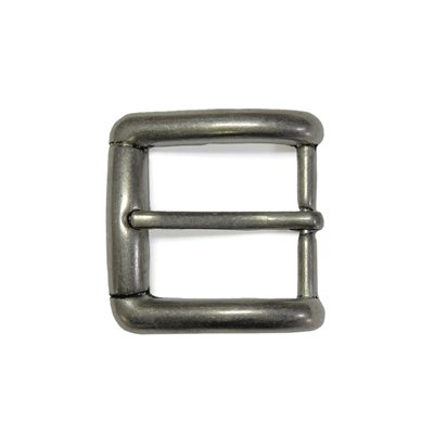 Boucle 1"1/8 ( 28mm) , argent antique. 