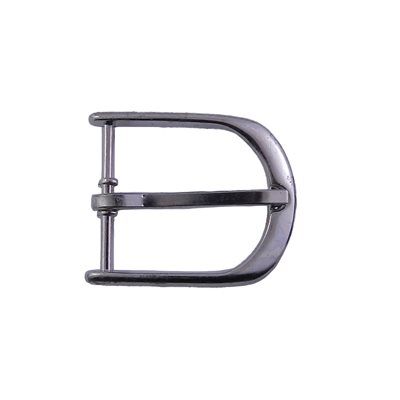 Boucle simple 1"1/8, nickel.