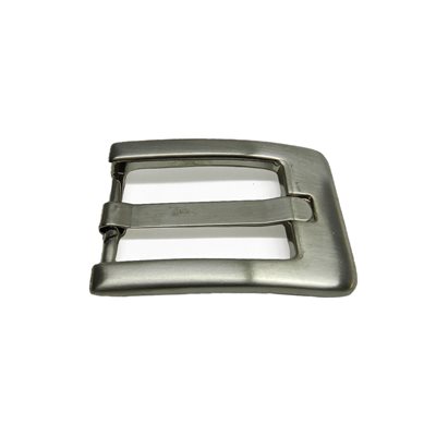 Boucle  simple 1"1/8 ( 28mm) , nickel satiné.