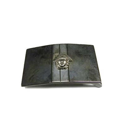 Boucle simple 1"1/8, gun métal.