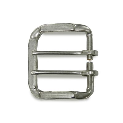 Boucle 1-3/4" (45mm) Nickel antique 2 tiges