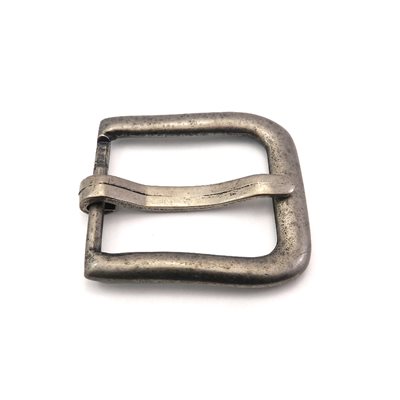 Boucle simple 1"3/8 '' (9mm) (35mm), argent antique.