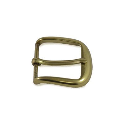 Boucle simple 1''3/8 '' (34mm), laiton/brass.