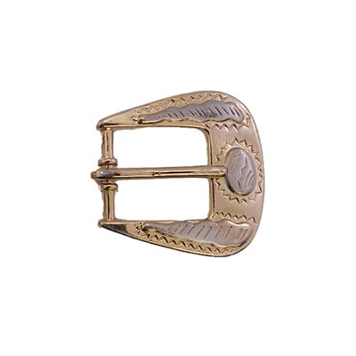 Boucle 3/4 nickel-or 