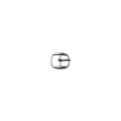 Boucle double'' 3/8 , nickel. 