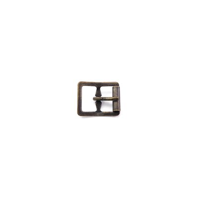 Boucle double à rouleau 5/8 (16mm), or antique.