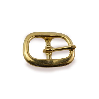 Boucle double harnais 1''(25mm), laiton/brass.