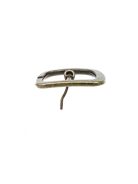 Antique double 3/4 buckle