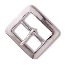 Chap buckle 1"1/2 nickel, Tandy Leather.