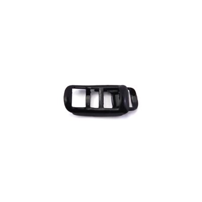 Boucle à glissière 1"1/4 (32mm) noir