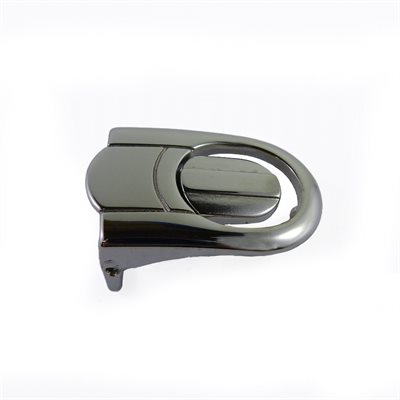 Boucle à griffes 1", nickel. 