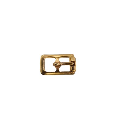Boucle double à rouleau 1"1/4 (32mm) or Jaune