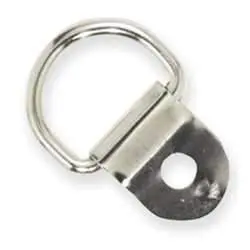 Clip avec anneau en D. Tandy leather.