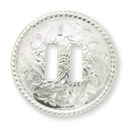 Concho fendu à bord de corde, Tandy Leather