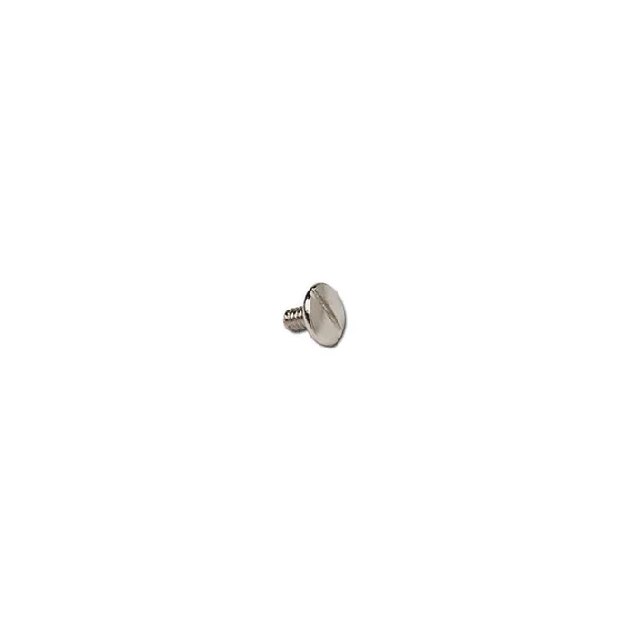 Concho screw 3/8 nickel, Tandy Leather.
