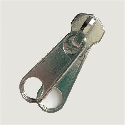 Slider #10 Metal 2 nickel zippers.