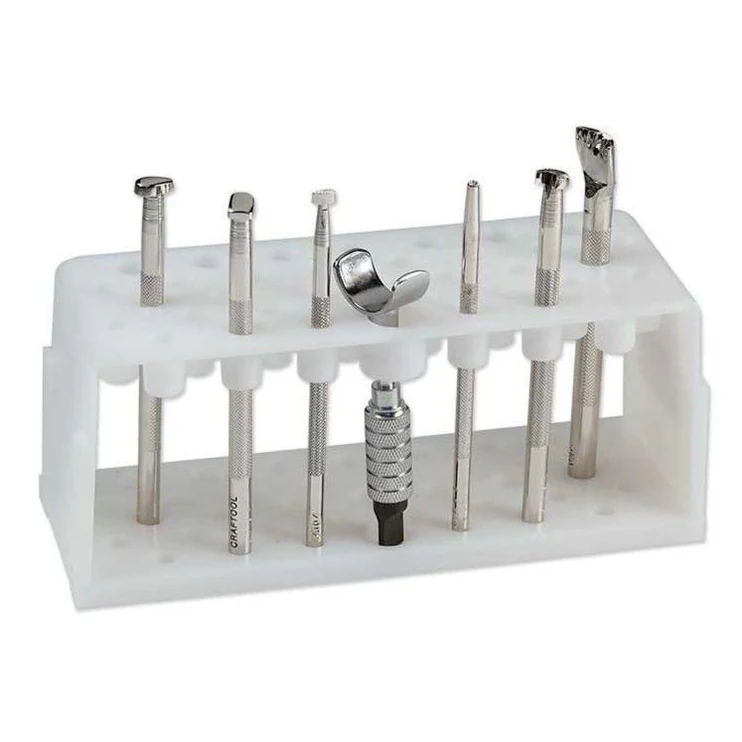 Craftool® Basic 7 Tool Set With Rack, Tandy Leather.