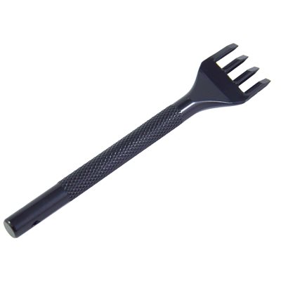  Griffe à frapper 4 tiges angle 3.1mm, Métal Complex.