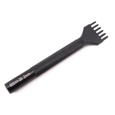 Pro 6-rod Pricking Irons with 5/64" (2.0 mm) diamond point
