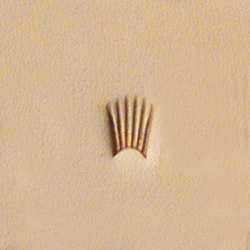 Camouflage stamp C 366, Tandy leather. 