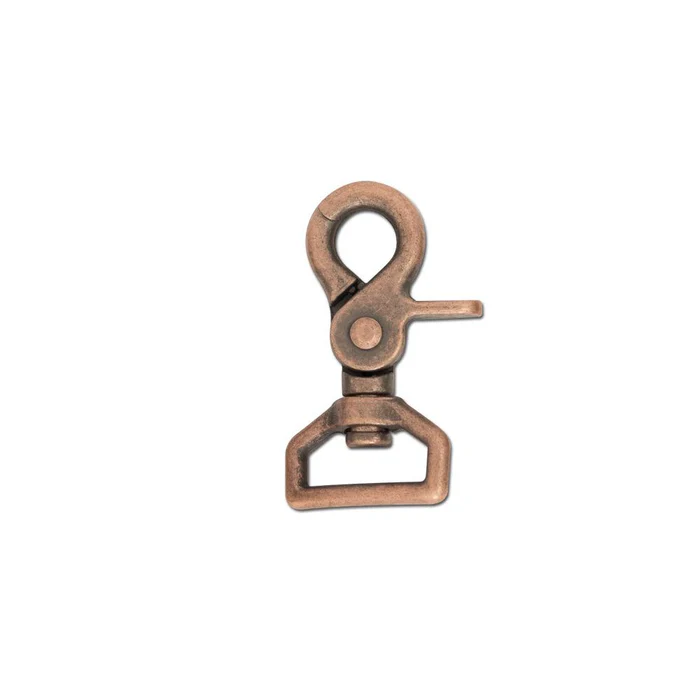 Carabiner 1" Antique copper