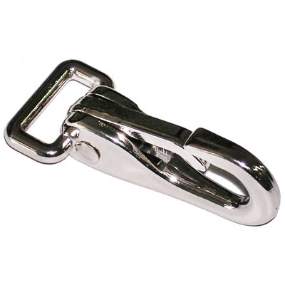 Carabiner 3/4" strong with stainless steel harness