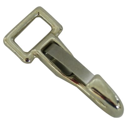 Carabiner 3/4" Stamped brass, metal harness