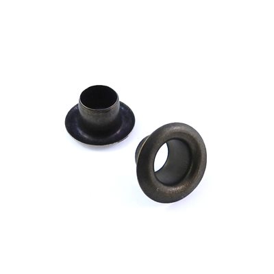 Oeillet #10541/2 (H:5.4mm) OR ANTIQUE ACIER 