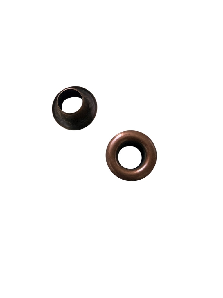 Eyelet #1450 (L: 6.2mm) Antique Copper Steel