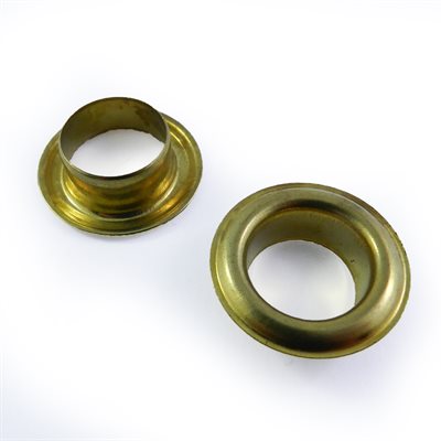 Eyelet VL60 (14.5mm) 9/16 GOLD STEEL.--OVL60O