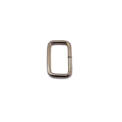 Passant rectangle fil rond 5/8 X 5/16 nickel 