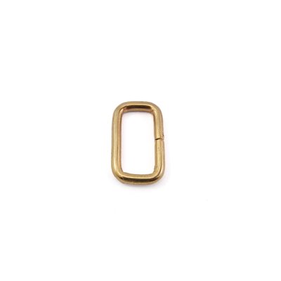 Passant rectangle fil rond 5/8 X 5/16 or 