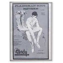 Plainsman Boot Pattern Pack, Tandy Leather