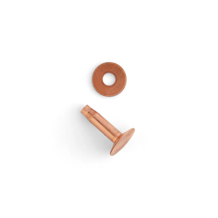 Rivet en cuivre 1/2'', Tandy Leather