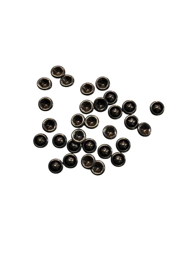 TÊTE DE RIVET RA 77 GUN METAL SUR ACIER (1000)