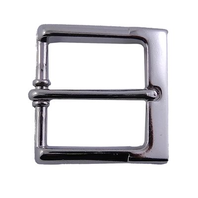 Boucle simple 1"1/4 (32mm), nickel.