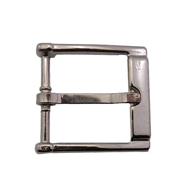 Boucle simple 1"1/8, nickel.
